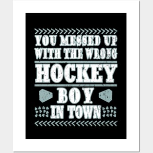 Hockey Street Equipment Hockey Stick Friends Posters and Art